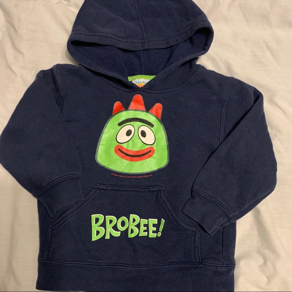 Yo gabba gabba 3T hoodie
